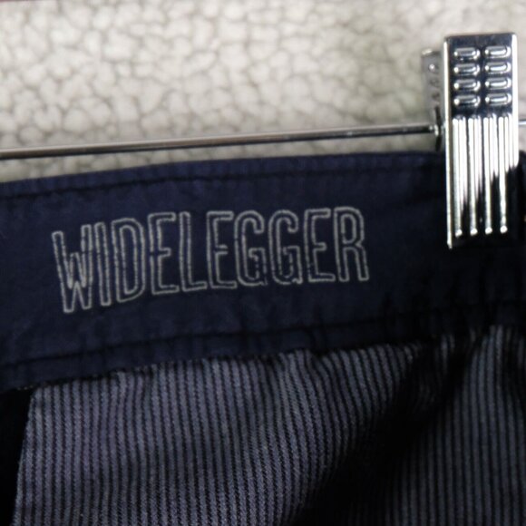 Madewell Pants Womens 32 Navy Blue Widelegger Lightweight Cotton Summer 29L - Picture 10 of 13